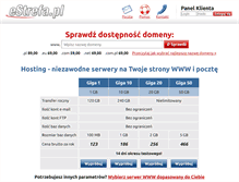 Tablet Screenshot of estrefa.pl
